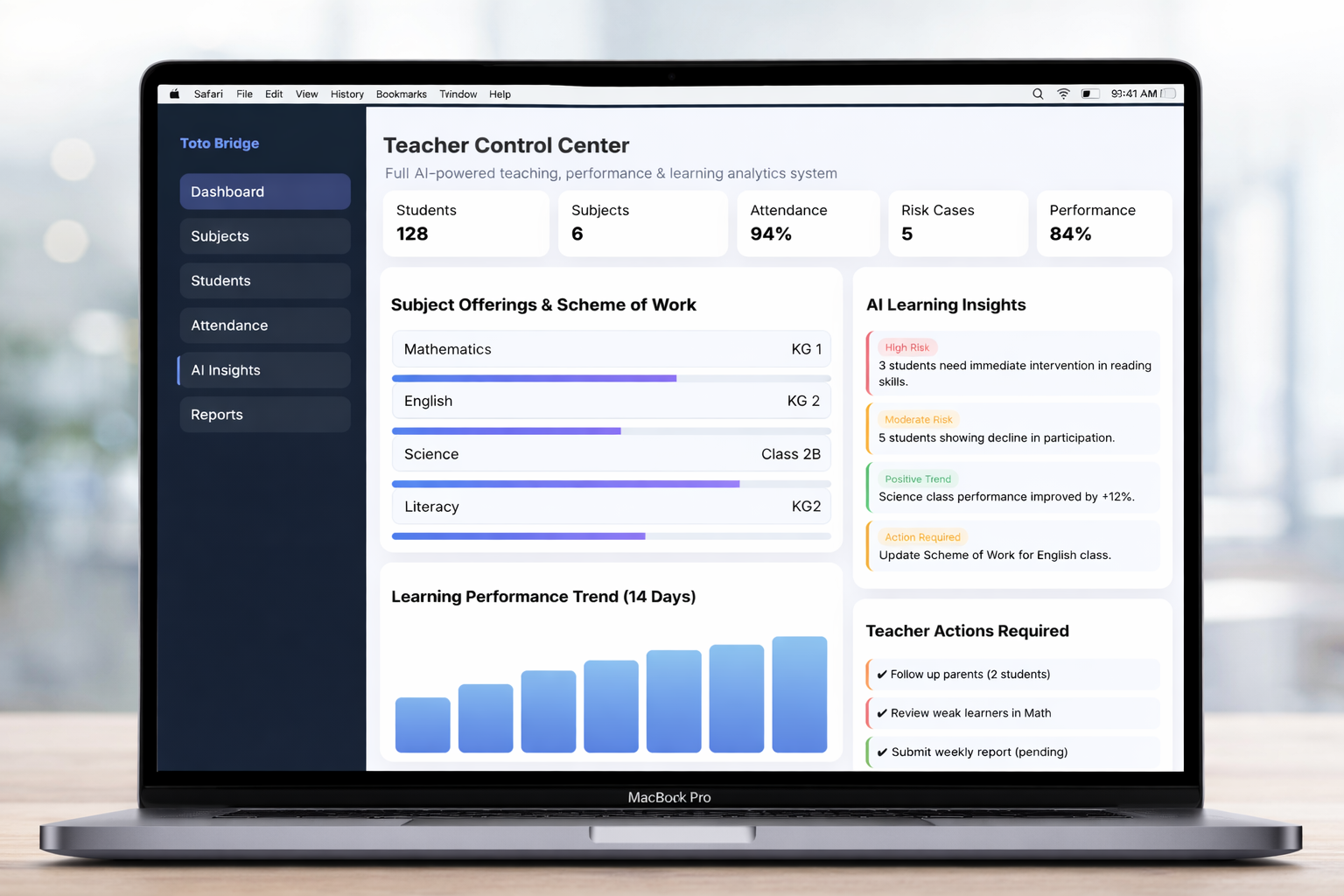 Teacher Workflow